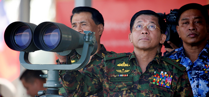 Min Aung Haling, Commander in Chief of the Armed Forces of Burma