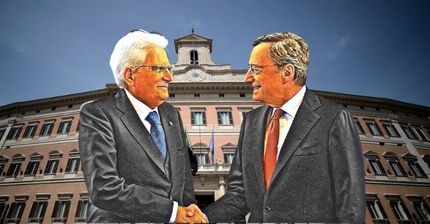 Sergio Mattarella e Mario Draghi